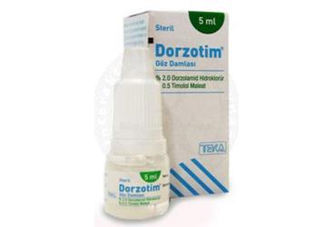 DORZOTIM göz damlası 5 ml kutu görseli