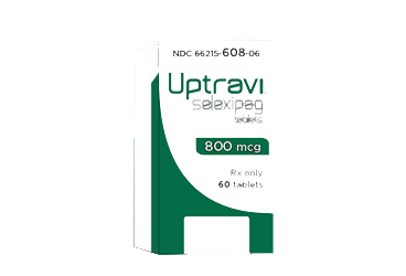 UPTRAVI 800 mcg 60 film kaplı tablet kutu görseli