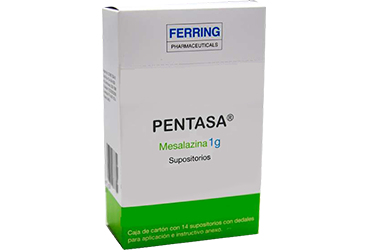PENTASA 1 G suppozituar (28 adet) kutu görseli