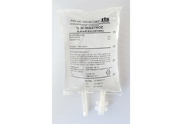NEOFLEKS %30 DEKSTROZ sudaki solüsyonu 1000 ml setli PP-Torba kutu görseli
