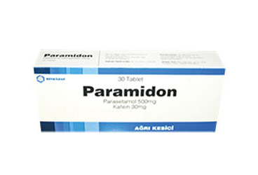 PARAMIDON 500 mg 30 tablet { RSY&İLSAN İlaç } kutu görseli