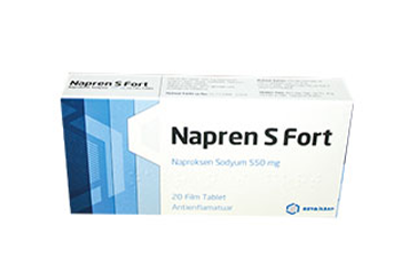 NAPREN S FORTE 550 mg 20 film tablet kutu görseli