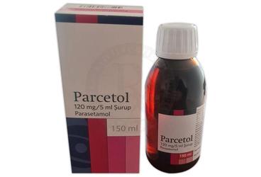 PARCETOL 120 mg/5 ml şurup (150 ml) kutu görseli