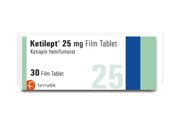 KETILEPT 25 mg 30 tablet kutu görseli