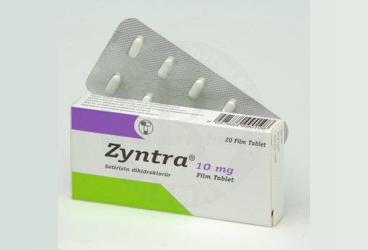 ZYNTRA 10 mg 20 film tablet kutu görseli