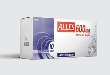 ALLES 600 mg 10 efervesan tablet kutu görseli