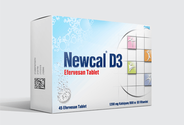 NEWCAL D3 90 efervesan tablet { Celtis } kutu görseli