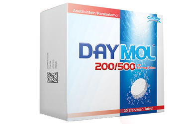 DAYMOL 200/500 mg 30 efervesan tablet { Celtis } kutu görseli