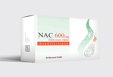 NAC-C 600-200 mg efervesan tablet (30 EFERVESANtablet) kutu görseli