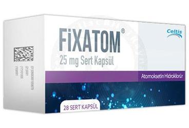 FIXATOM 25 mg kapsül (28 kapsül) kutu görseli