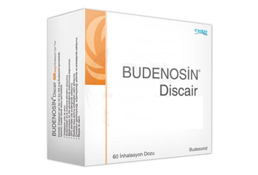 BUDENOSIN DISCAIR 200 mcg inhilasyon için toz 60 doz kutu görseli