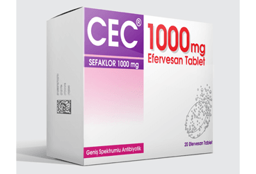 CEC 1000 mg 20 efervesan tablet kutu görseli
