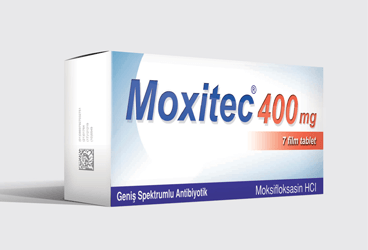 MOXITEC 400 mg 7 film tablet kutu görseli