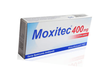 MOXITEC 400 mg 5 film tablet kutu görseli