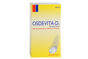 OSDEVITA-D3 60 efervesan tablet kutu görseli