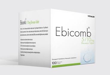 EBICOMB 5/10 mg 100 efervesan tablet kutu görseli