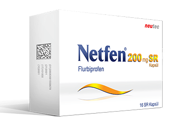 NETFEN 200 mg SR 16 kapsül kutu görseli