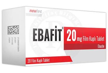 EBAFIT 20 mg 20 film tablet kutu görseli