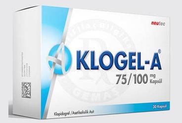 KLOGEL-A 75/100 mg 30 kapsül kutu görseli