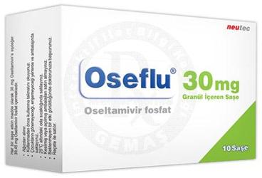 OSEFLU 30 mg 10 saşe kutu görseli