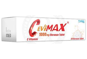 CEVIMAX 1000 mg 20 efervesan tablet kutu görseli