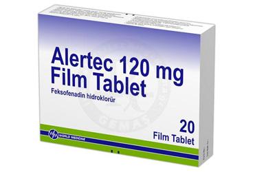 ALERTEC 120 mg 20 film tablet kutu görseli