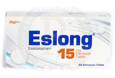 ESLONG 15 mg 30 efervesan tablet kutu görseli