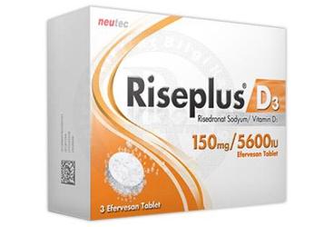 RISEPLUS D3 150 mg/5600 IU 3 efervesan tablet kutu görseli