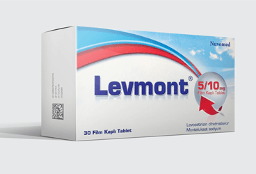 LEVMONT 5/10 mg 30 film kaplı tablet {Novitas} kutu görseli