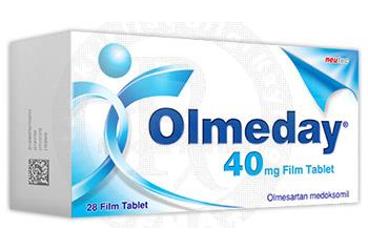 OLMEDAY 40 mg 28 film tablet kutu görseli