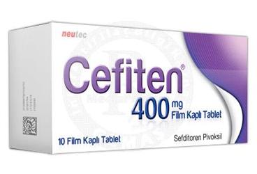 CEFITEN 400 mg 10 film tablet kutu görseli