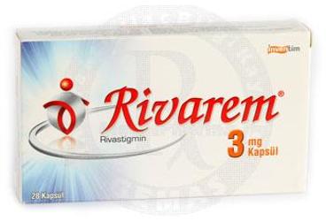 RIVAREM 3 mg 28 kapsül kutu görseli
