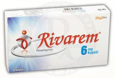 RIVAREM 6 mg 28 kapsül kutu görseli