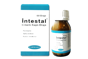 INTESTAL enterik kaplı 120 draje kutu görseli