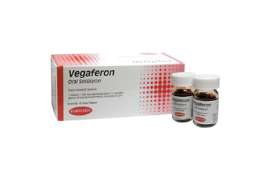 VEGAFERON 20X5 ml oral solüsyon kutu görseli