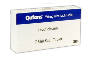 QUFONS 750 mg 7 film kaplı tablet kutu görseli
