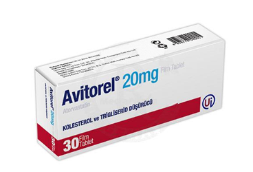 AVITOREL 20 mg 30 film tablet { Umut İlaç } kutu görseli