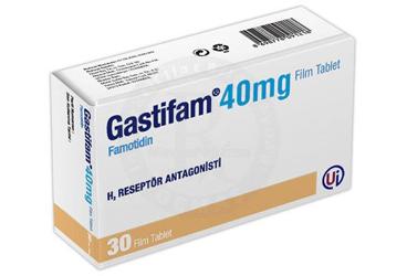 GASTIFAM 40 mg 30 tablet { Umut İlaç } kutu görseli
