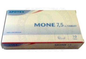 MONE 7.5 mg 10 tablet kutu görseli