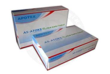 AS-ATOKS 10 mg 30 film kaplı tablet kutu görseli