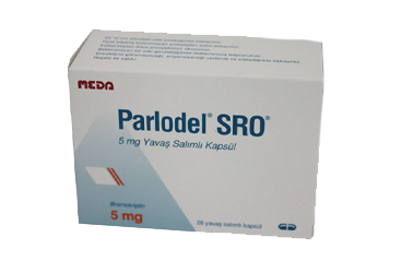 PARLODEL 2.5 mg 30 tablet kutu görseli