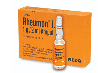 RHEUMON IM 1gr/2 ml ampül kutu görseli