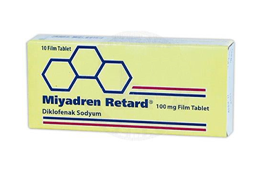 MIYADREN retard 100 mg 30 tablet {Yavuz} kutu görseli