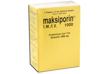 MAKSIPORIN IV/IM 1 gr 1 flakon kutu görseli