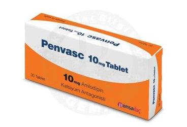 PENVASC 10 mg 30 tablet {Pensa} kutu görseli