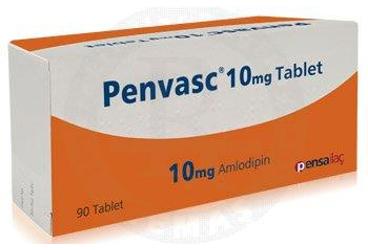 PENVASC 10 mg 90 tablet kutu görseli
