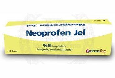 NEOPROFEN %5 jel 40 gr kutu görseli