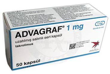 ADVAGRAF 1 mg 50 uzatılmış salınımlı 50 sert kapsül kutu görseli