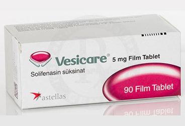 VESICARE 5 mg 90 film tablet kutu görseli