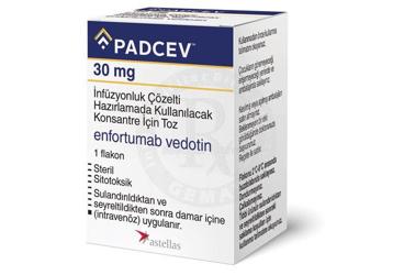 PADCEV 30 mg infüzyonluk çözelti hazırlamada kullanılacakKONSANTRE için toz (1 adet) kutu görseli